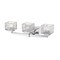Z-Lite Rubicon 3 Light Vanity, Chrome & Clear 1927-3V-CH-LED - alternate 2